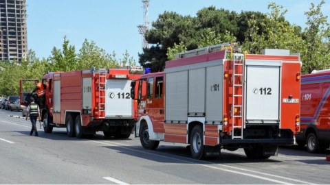 Bir gündə 32 yanğın - 3 nəfər xilas, 9 sakin təxliyə edilib