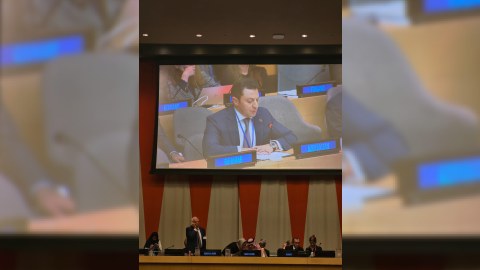 Nazir müavini Nyu-Yorkda Qəzza təmas qrupunun iclasına qatıldı