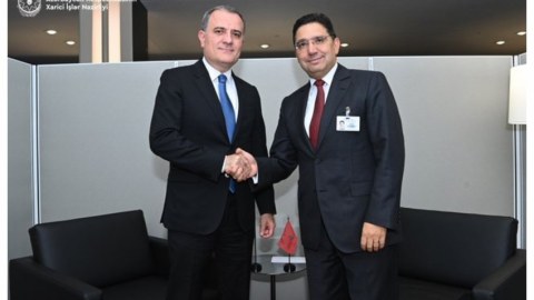 Ceyhun Bayramov mərakeşli həmkarını məlumatlandırdı