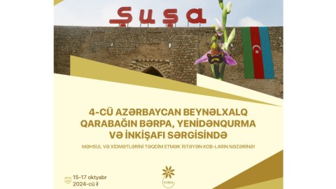 Bakıda “Rebuild Karabakh 2024” sərgisi açılacaq