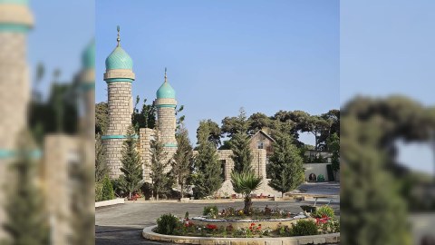 Pirallahı məscidində şəhidlərin adına ehsan verilib - FOTOLAR