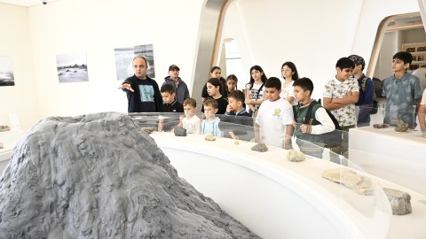 Şəhid övladları Palçıq Vulkanları Turizm Kompleksində - FOTOLAR
