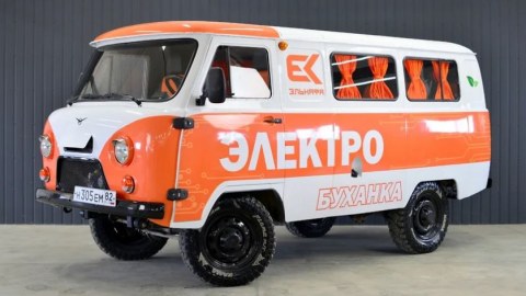 "Buxanka" UAZ elektromobil oldu - QİYMƏTİ...