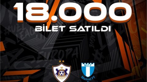 "Qarabağ" - "Malmö" oyununa 18000 bilet satılıb