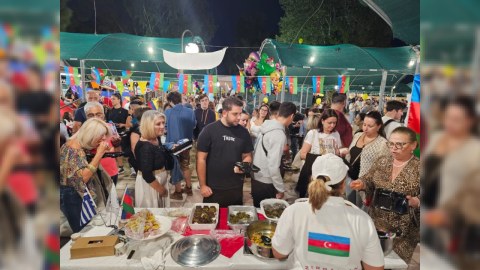 Yunanıstanda Azərbaycan mətbəxinin nümunələri təqdim edilib