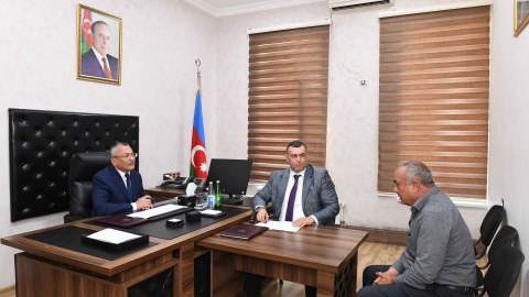"Qaçqınkom"da vətəndaşların növbəti qəbulu