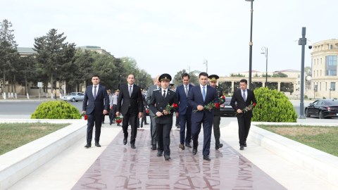 Neftçalada Prokurorluq işçilərinin peşə bayramı qeyd olunub - FOTO