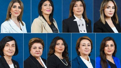Milli Məclisin yeni xanım deputatları FOTOLARDA