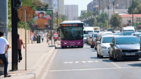 Avtobus zolağında vaxt məhdudiyyəti