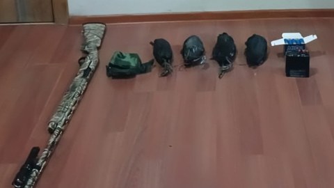 Qanunsuz ov etdi - Tüfəngi əlindən alındı