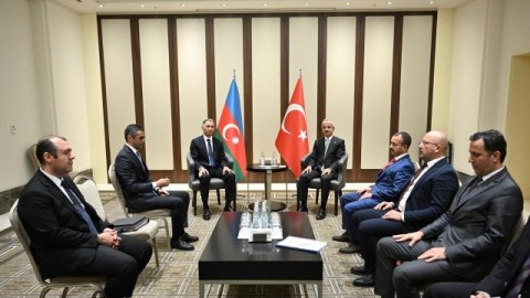 Rəşad Nəbiyev türkiyəli həmkarı ilə görüşdü