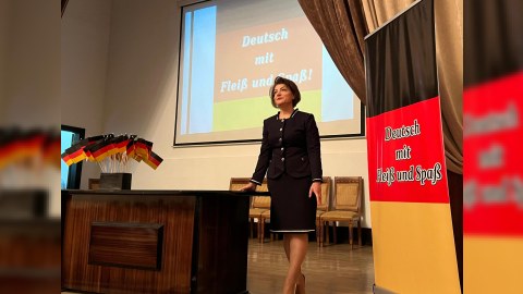 Xuraman Əsgərova tələbələrin gözü ilə... - FOTOLAR