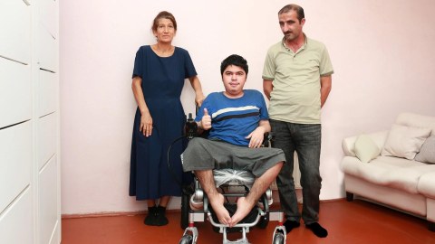 Əlilliyi olan 1500 nəfərə reabilitasiya vasitəsi verilib - FOTO