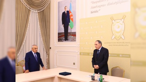 Kamran Əliyev Rüstəm Usubovu Baş prokurorluğa dəvət etdi - FOTO