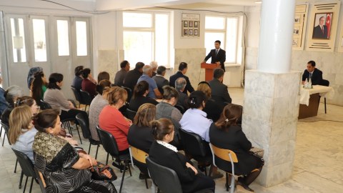 Neftçalanın icra başçısı səyyar görüş keçirib - Fotolar