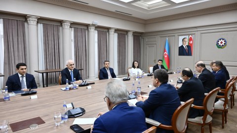 Şahin Mustafayev türkiyəli nazirlə görüşdü