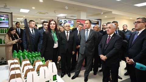 Kəlbəcərin "İstisu"yu Minskdə - FOTOLAR