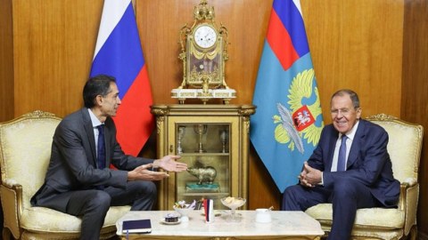 Lavrov Azərbaycanın yeni səfiri ilə görüşdü