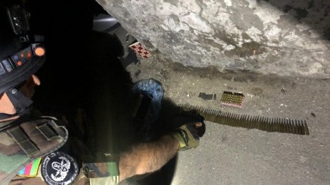 Bakıda hərbi sursatlar aşkarlandı