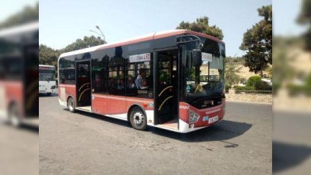 Bakıda daha bir avtobusun hərəkət marşrutu dəyişdirildi