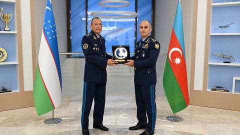 Yeni nazir müavini ilk görüşünü keçirdi - FOTO