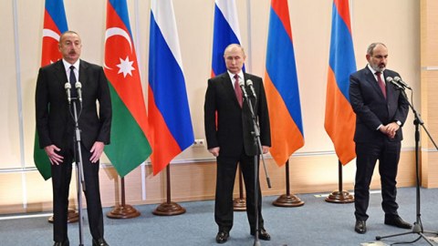 Putin İlham Əliyev və Paşinyanla görüşəcək