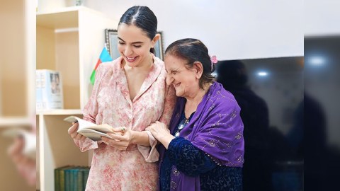 Leyla Əliyeva Qocalar evini ziyarət etdi - FOTOLAR