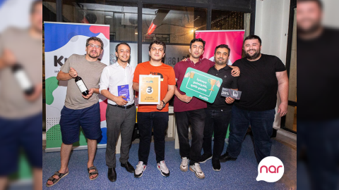 “Kudos” intellektual oyununun finalçıları mükafatlandırıldı - FOTO