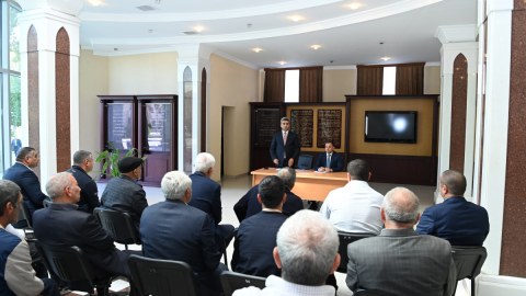 “Azərişiq” Tovuzda sahibkarlarla görüş keçirib - FOTO