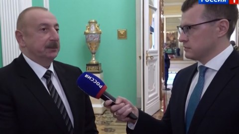İlham Əliyev Rusiya mətbuatına müsahibə verdi