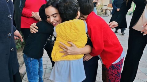Leyla Əliyeva “Sevgi Evi"ndə - FOTO