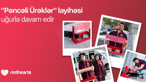 Qırmızı Ürəklər Fondu hər kəsə sahibsiz heyvanlara&nbsp;dəstək olmaq imkanı yaradır