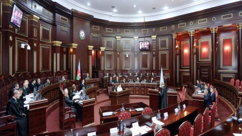 Ali Məhkəmənin yeni təyin olunmuş hakimləri and içdilər