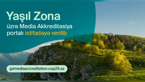 COP29-la bağlı növbəti portal