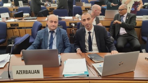 Nümayəndə heyətimiz Beynəlxalq Dəniz Təşkilatda ölkəmizi təmsil edib - FOTO