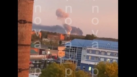 Ukrayna Adıgeydə hərbi aerodorumu vurdu