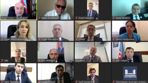 Komitə sədri onlayın iclas keçirdi - FOTO