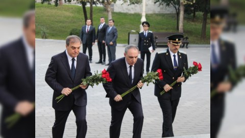 Baş prokuror Gəncəyə getdi - FOTO