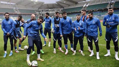 Millimiz bu gün Estoniya ilə üz-üzə gələcək