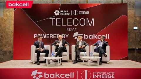 “Bakcell”in baş icraçı direktoru “INMerge” İnnovasiya Sammitində çıxış edib - FOTOLAR