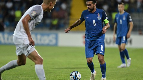 Estoniya – Azərbaycan oyununda start heyətlər 
