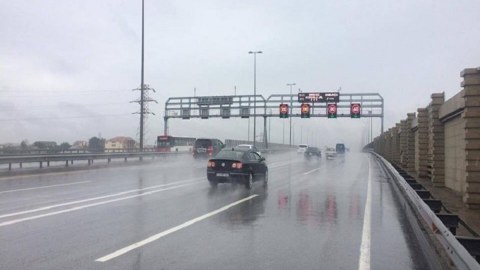 Bu yolda sürət həddi bərpa edildi - YENİLƏNİB