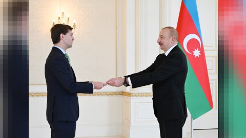 Prezident səfirin&nbsp;etimadnaməsini qəbul etdi