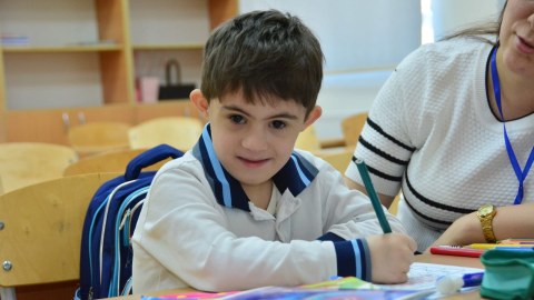 Xırdalan məktəbində xüsusi siniflər açıldı - FOTOLAR