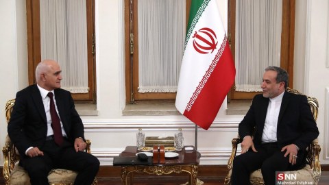 Şahin Mustafayev İranın xarici işlər naziri ilə görüşüb
