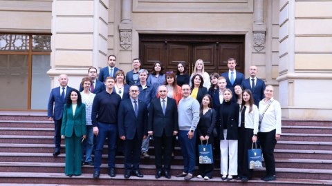 İrkutsk Dövlət Universitetinin nümayəndələri ilə&nbsp;müzakirələr aparılıb