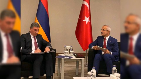 Erməni nazir Türkiyədə