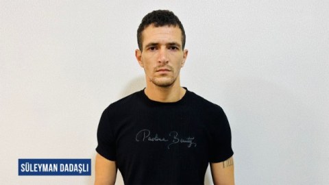 Oğuzda narkokuryer saxlanıldı - FOTO