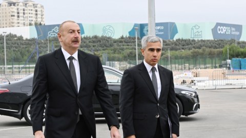 Prezident COP29-a hazırlıqla tanış oldu - FOTOLAR