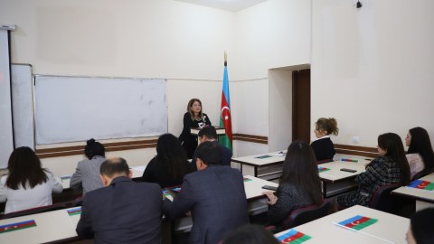 GDU-da Müstəqilliyin Bərpası Gününə həsr edilən tədbir keçirilib